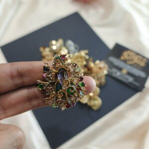 adjustable zircon ring 08